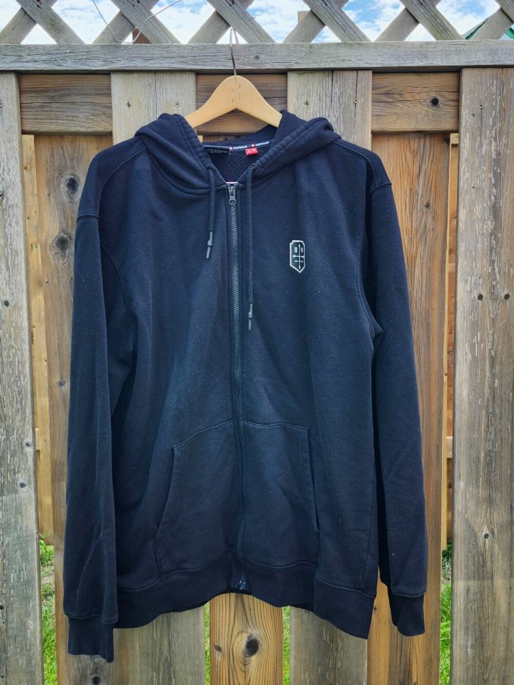 Airwalk Men's Mushroom Tarot Card Zip Up Hoodie Sweatshirt Size XL - Picture 3 of 7